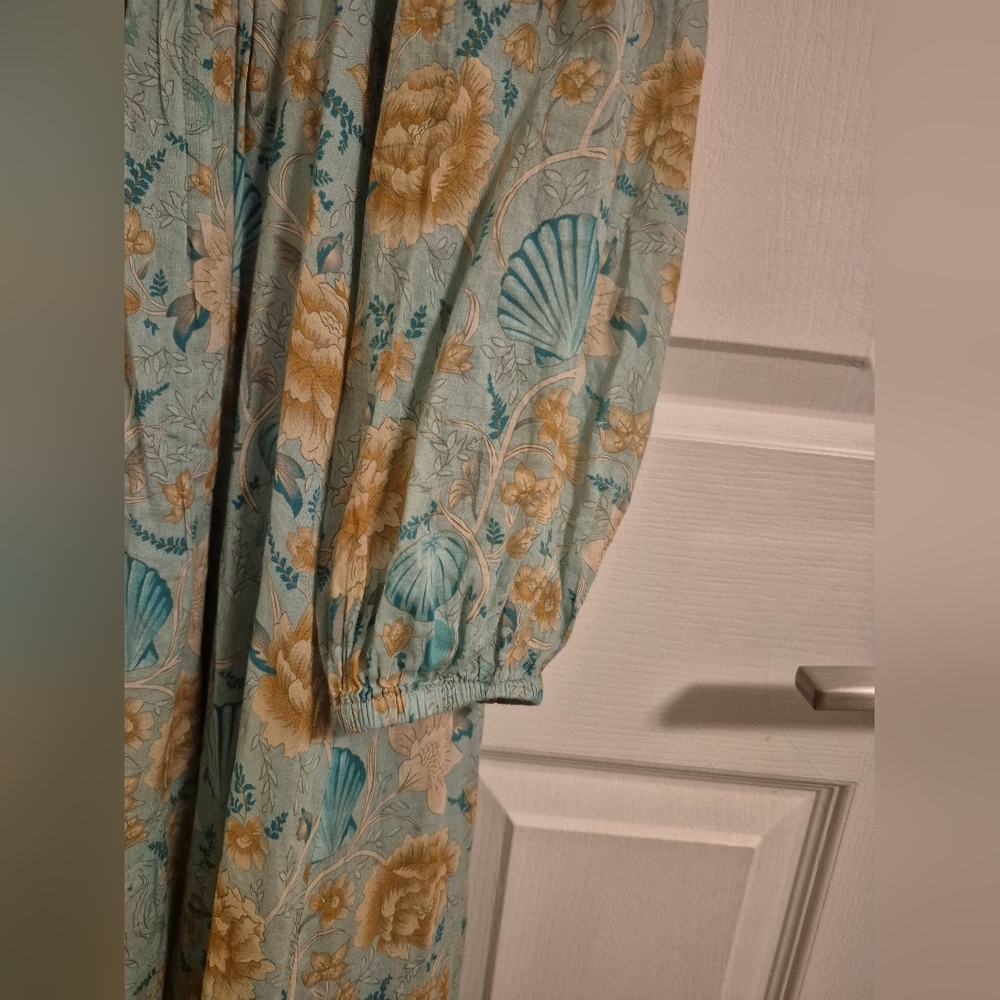 Spell And The Gypsy  Seashell Mermaid Boho Midi Dress Lined - Picture 8 of 16